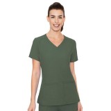 2468 Med Couture Insight Side Pocket Scrub Top