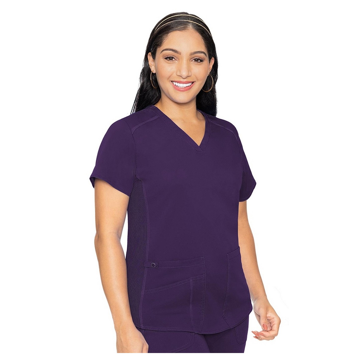 7459 Med Couture Performance Touch Chemise V-Neck