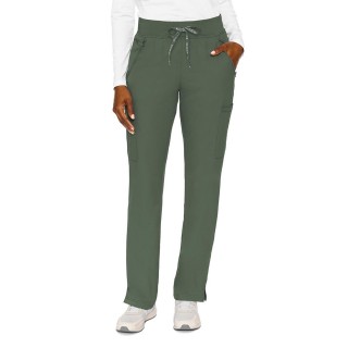 2702P Petite Med Couture Insight Zipper Scrub Pant