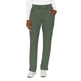 2702P Petite Med Couture Insight Zipper Scrub Pant