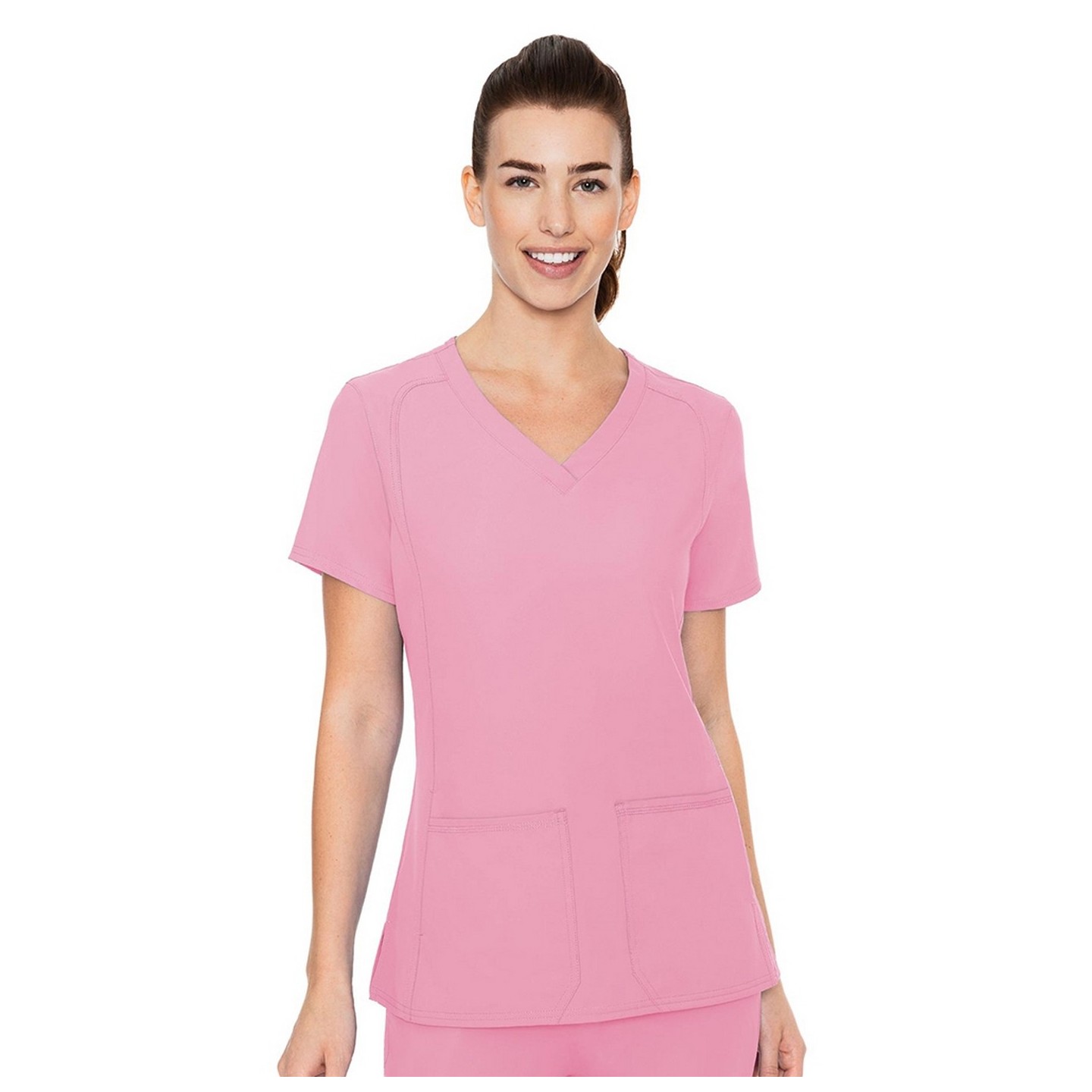 2468 Med Couture Insight Side Pocket Scrub Top