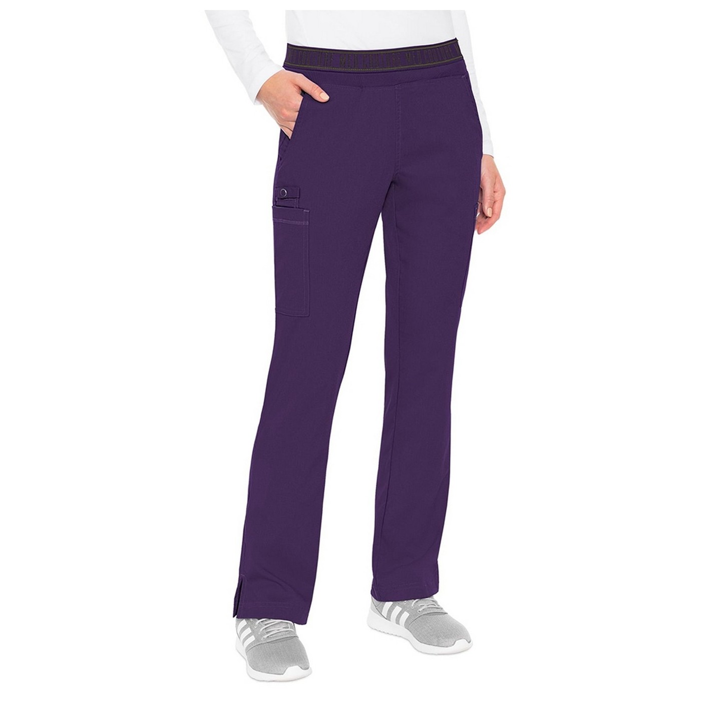 7739P Petite Med Couture Performance Touch YOGA 2 CARGO POCKET PANT - (27 1/2”)