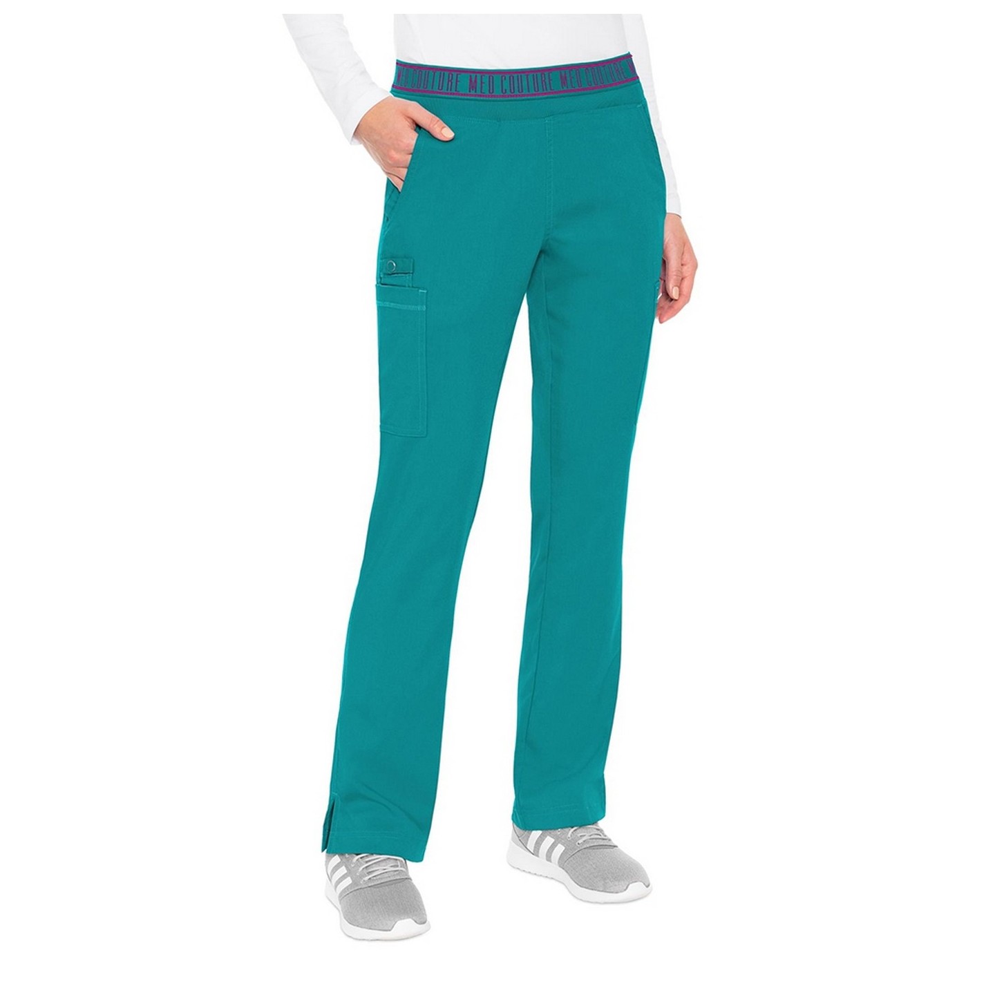 7739P Petite Med Couture Touch Performance PANTALON YOGA 2 POCHES CARGO - 27.5po