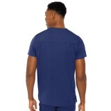7477 Med Couture Rothwear Wescott 3 Pocket Men's Scrub Top 
