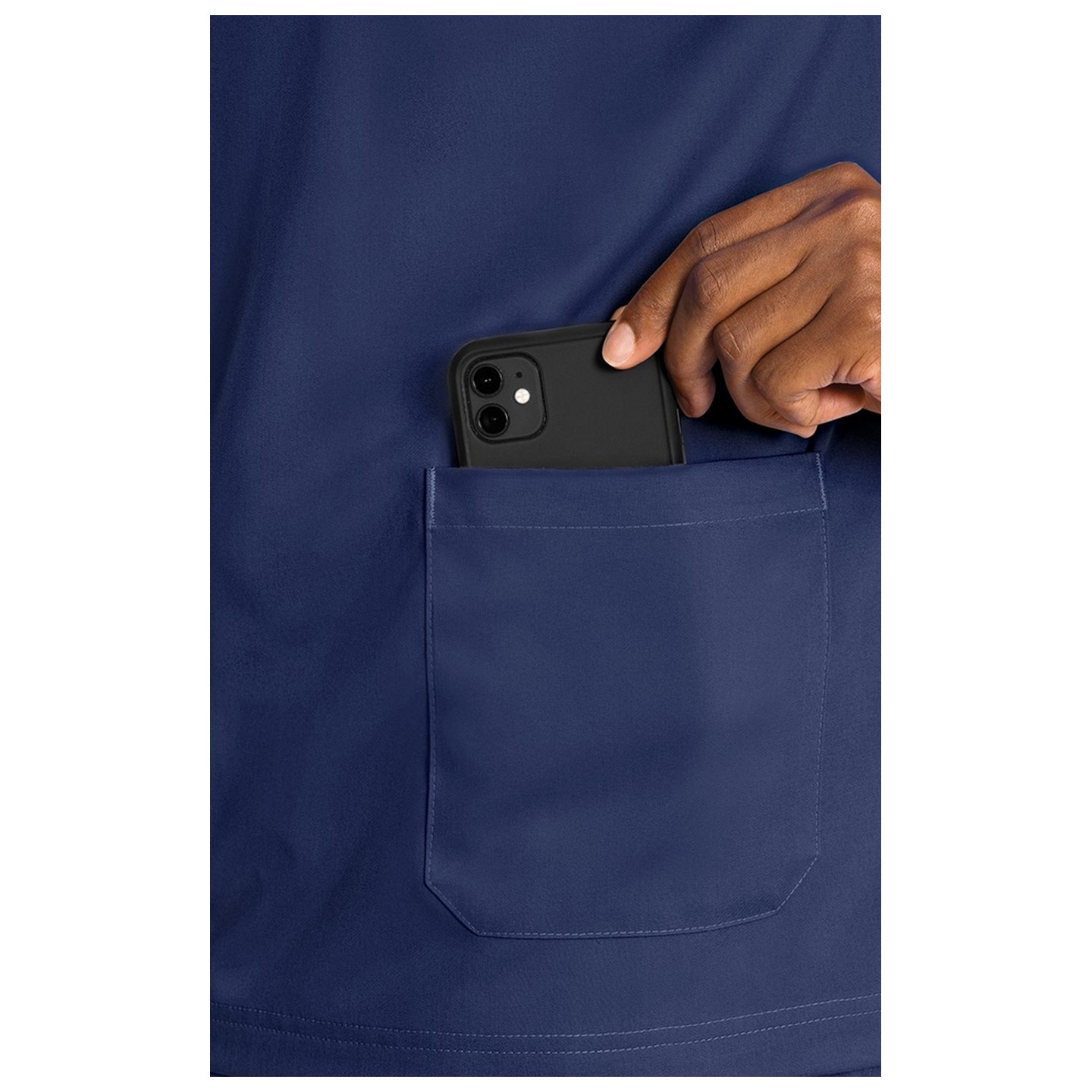 7477 Med Couture Rothwear Wescott 3 Pocket Men's Scrub Top 