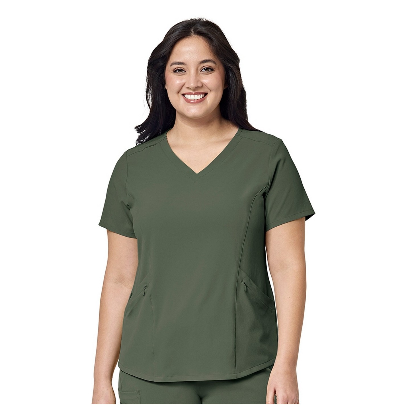 6134 WonderWink Renew Women's V-Neck Top