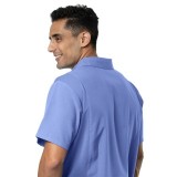 6055 W123 by WonderWink Men's Collar Top