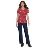 384PR koi Basics Leslie Top - Christmas Llama