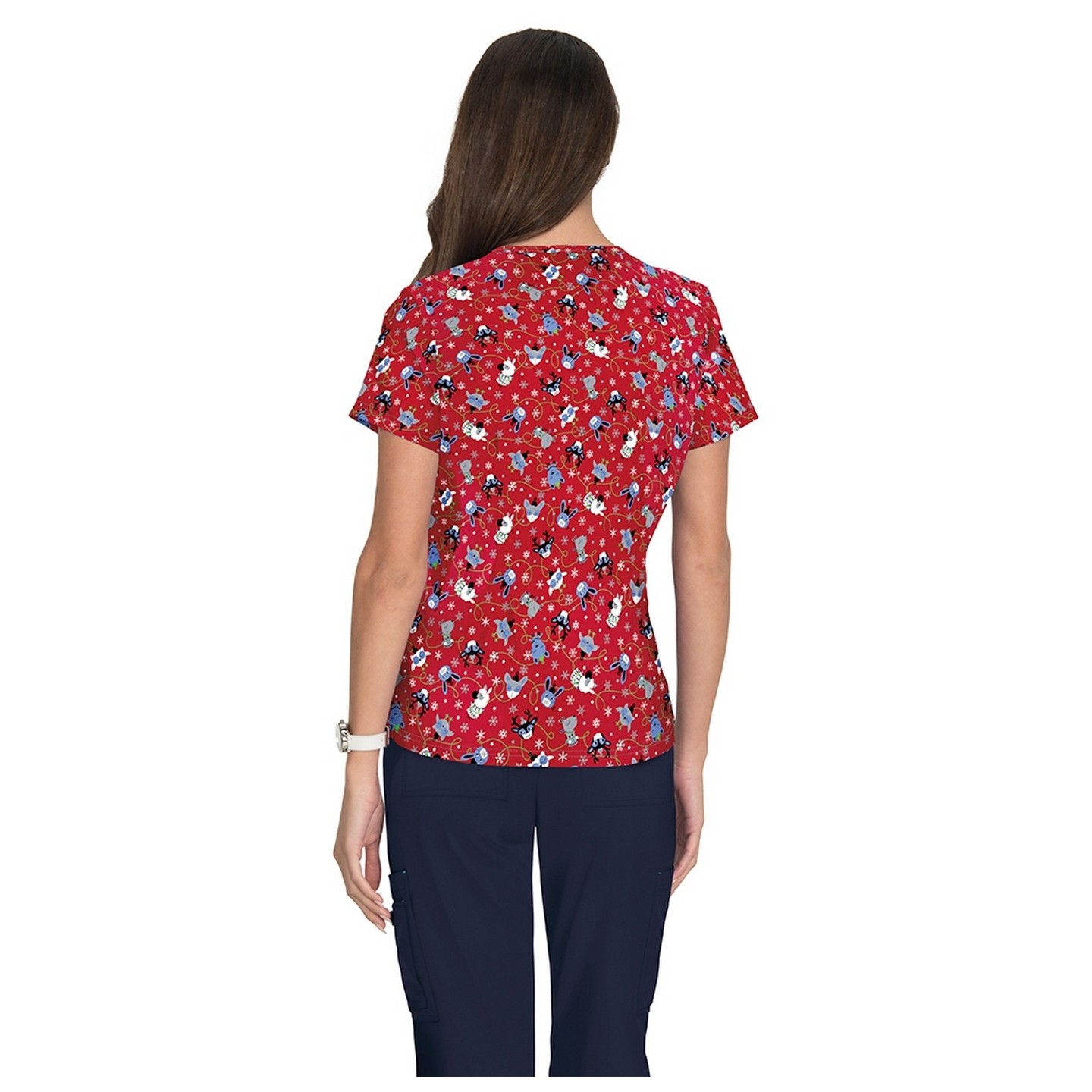 384PR koi Basics Leslie Top - Christmas Llama