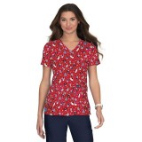 384PR koi Basics Leslie Top - Christmas Llama