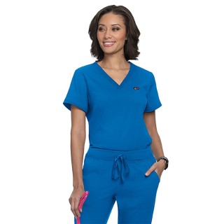 1039 koi Lite Stretch Velocity Scrub Top