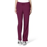 5155 W123 de WonderWink Pantalon double cargo à devant plat pour femmes