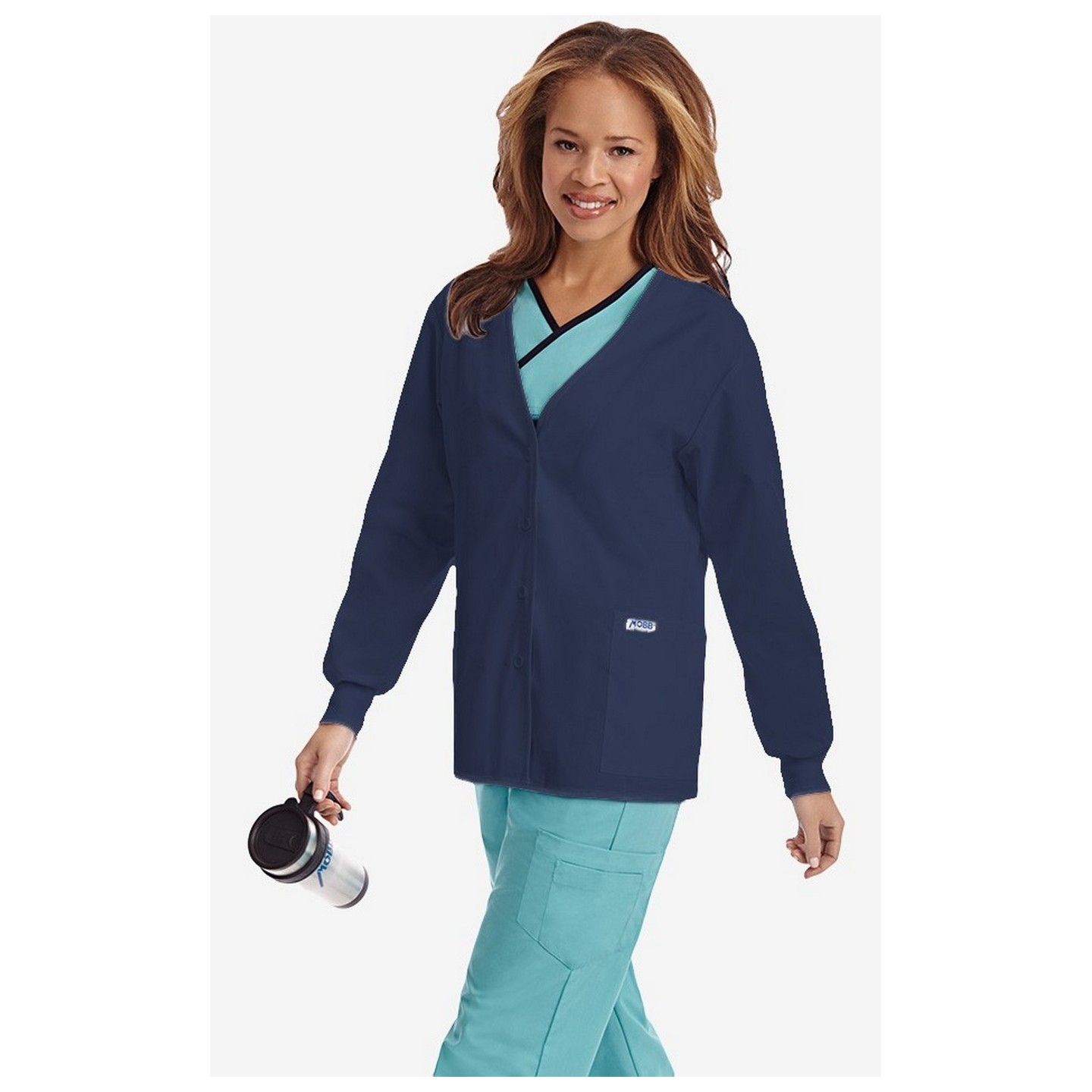 WJ350 Manteau professional chaud par Mobb - Navy (NN)