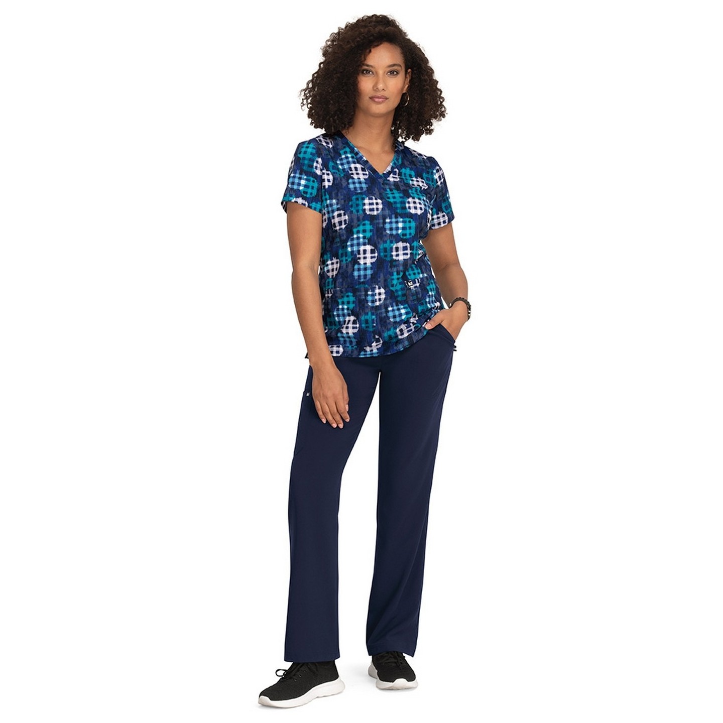 1029PR koi Next Gen Early Energy Top - Moonlight Plaid