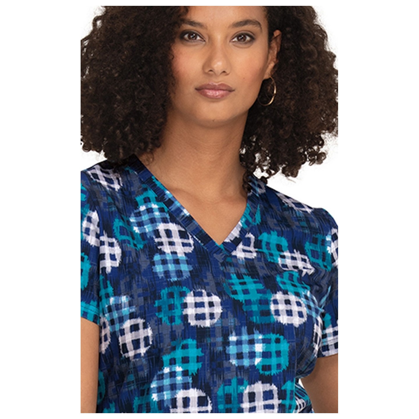 1029PR koi Next Gen Early Energy Top - Moonlight Plaid