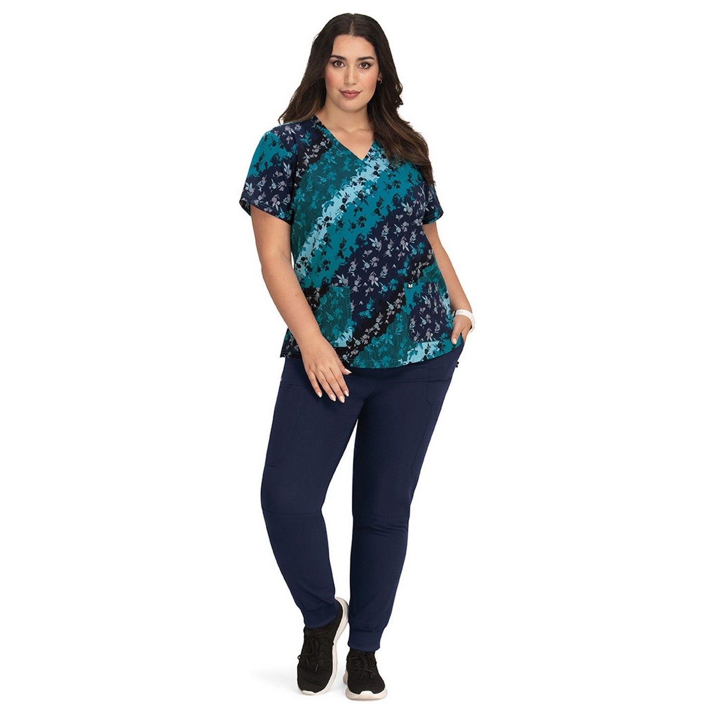 1029PR koi Next Gen Early Energy Top - Bias Floral