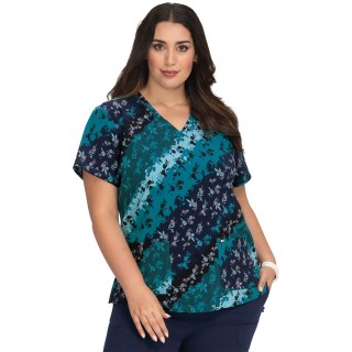1029PR koi Next Gen Early Energy Top - Bias Floral