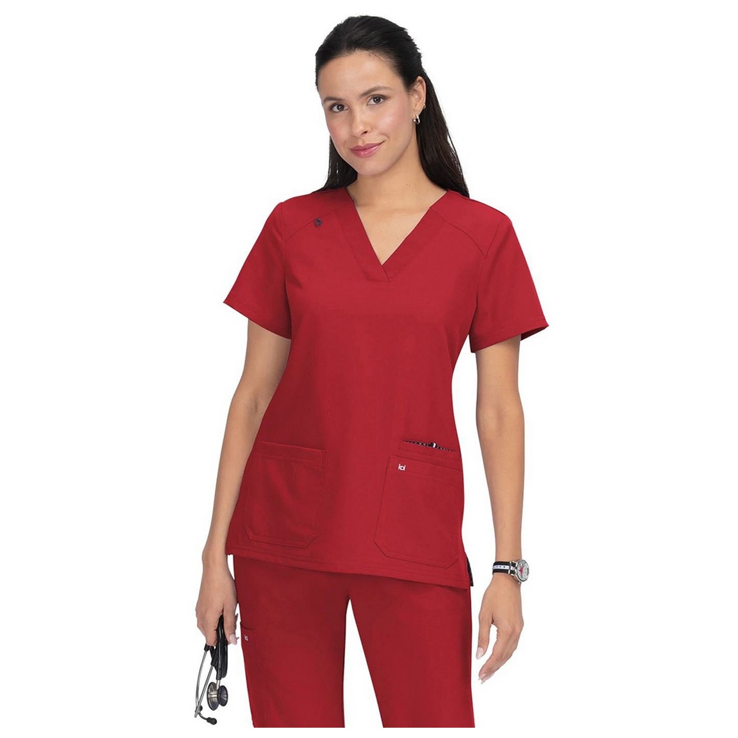 1019 koi Next Gen Hustle and Heart 3 Pocket Scrub Top
