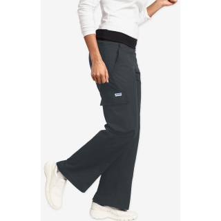 MOBB Flexi Waist Scrub Pant - Charcoal