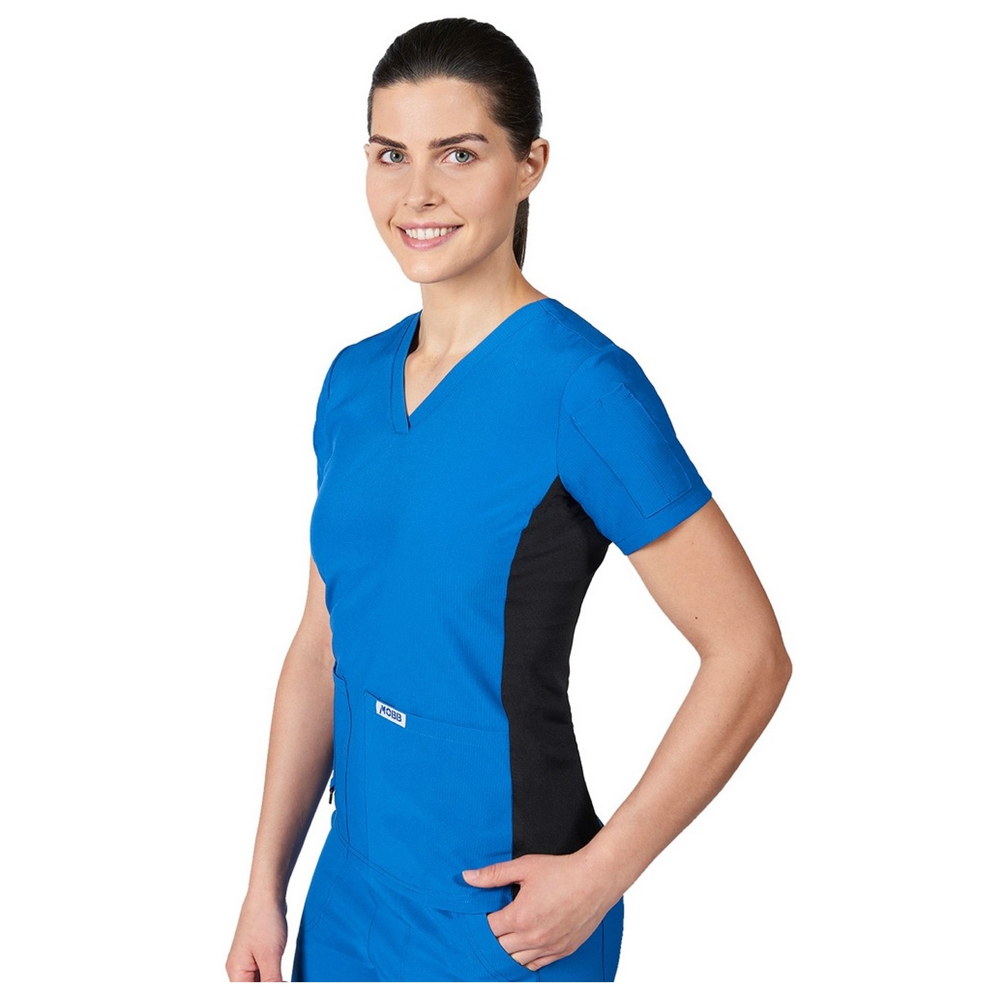 T8020 The Rose - MOBB Mentality Scrub Top