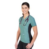 T8020 The Rose - MOBB Mentality Scrub Top