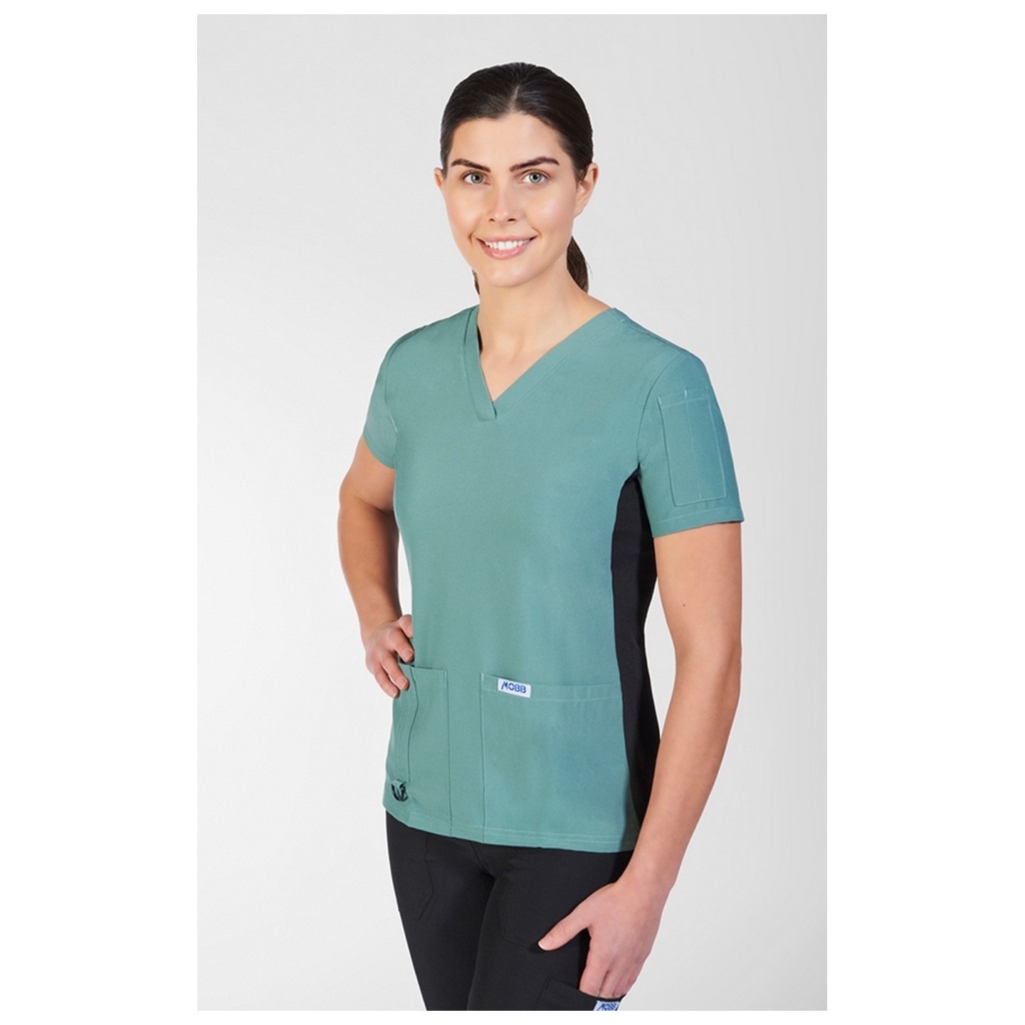 T8020 The Rose - MOBB Mentality Scrub Top