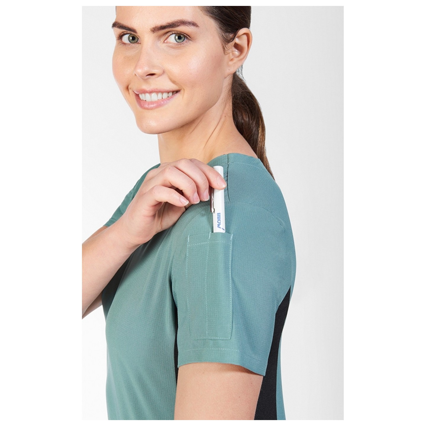 T8020 The Rose - MOBB Mentality Scrub Top