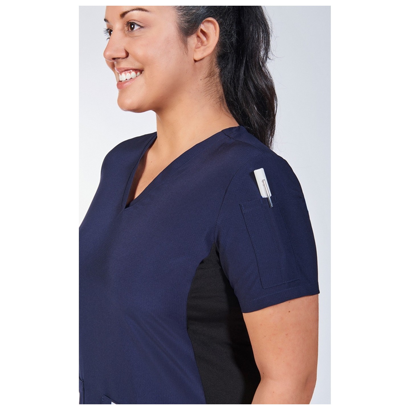 T8020 The Rose - MOBB Mentality Scrub Top