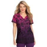 B125PR koi Ursina Print Top by Betsey Johnson - Ethereal Beauty 