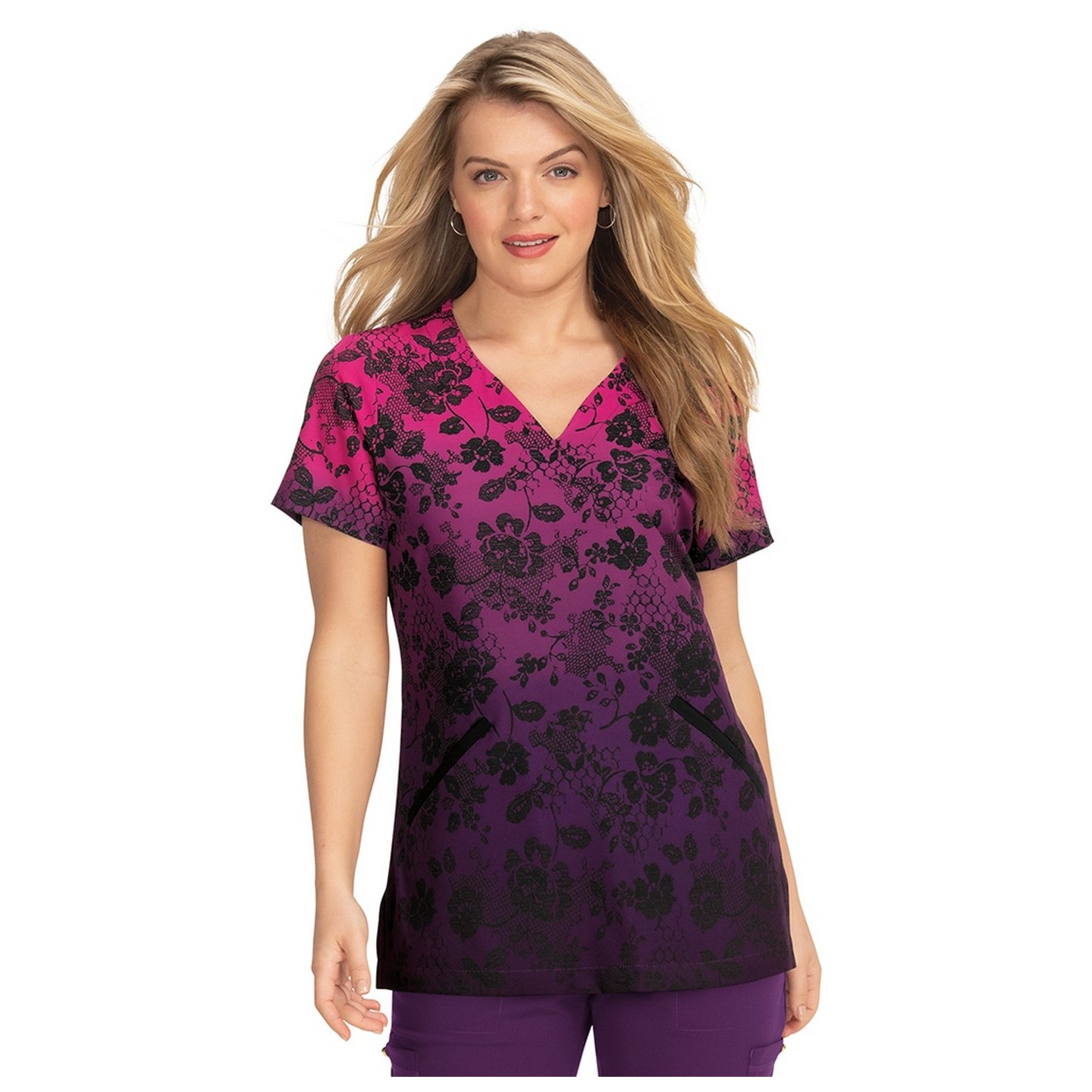 B125PR koi Ursina Haut par Betsey Johnson Imprimé - Ethereal Beauty