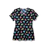 Zoe + Chloe Sweater Weather Haut Imprimés en col en V Incurvé