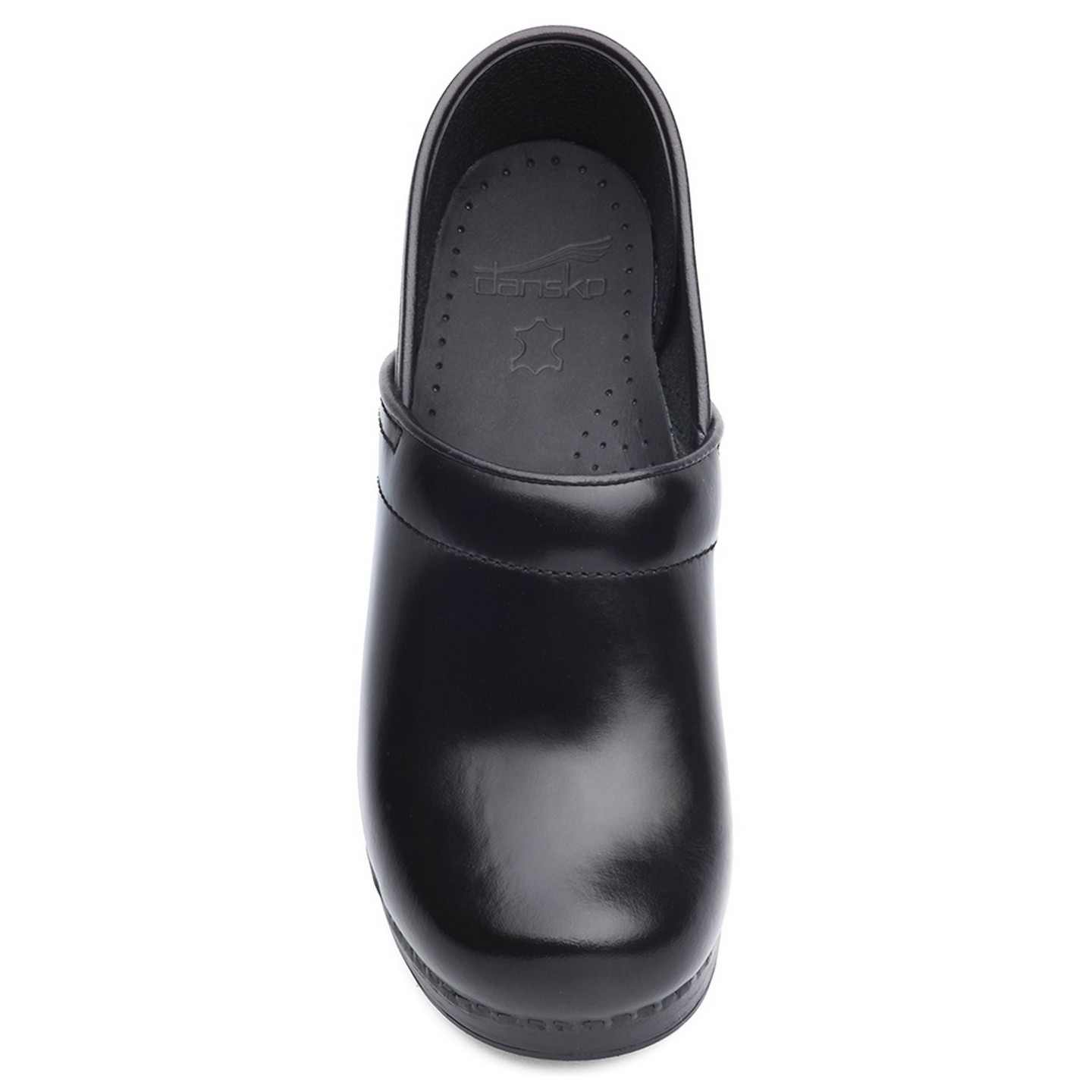 The Professional par Dansko (Femmes) - Black Cabrio Leather