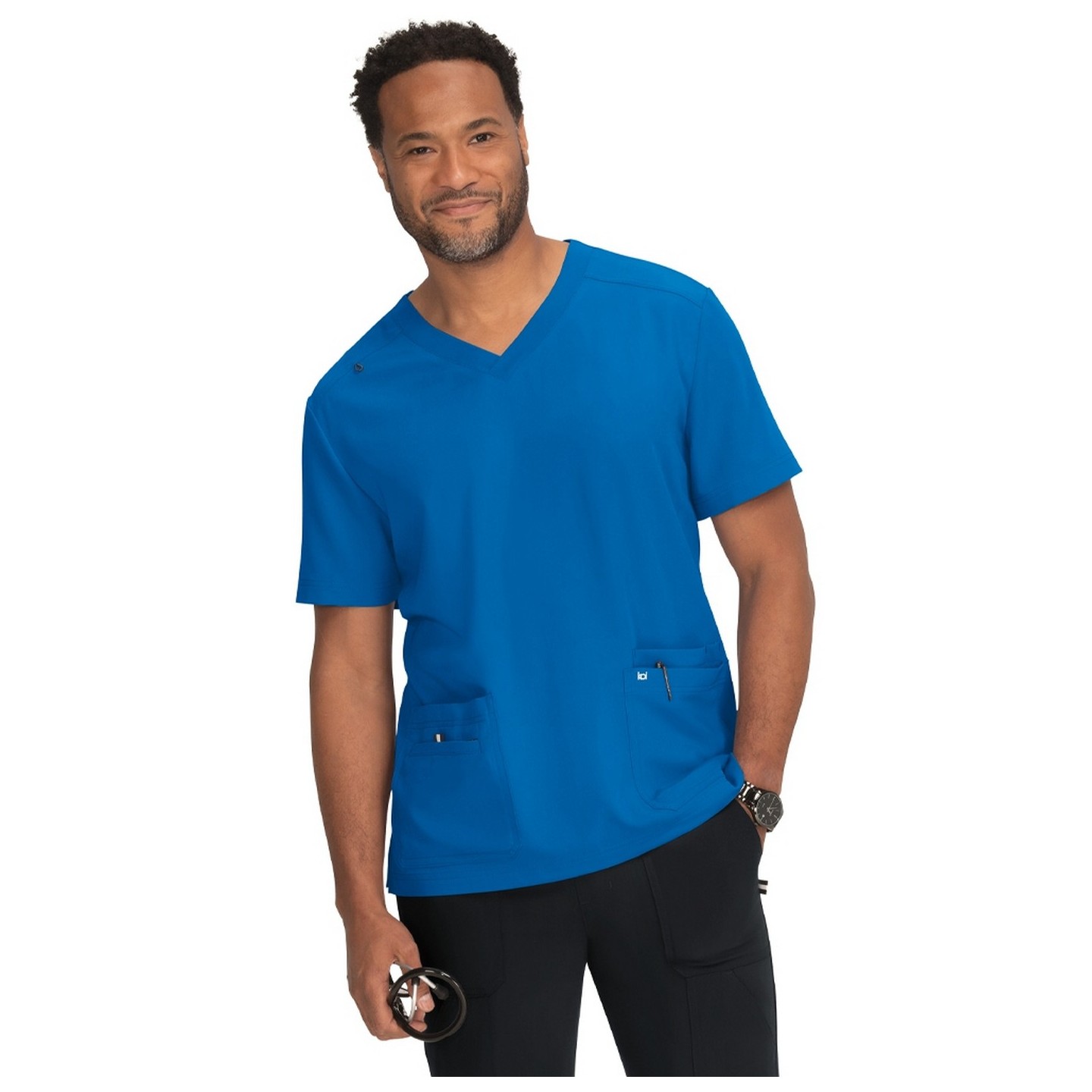 672 koi Next Gen Men's Free To Be Scrub Top 