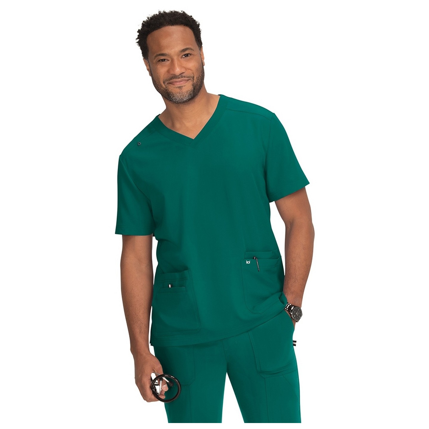 672 koi Next Gen Men's Free To Be Scrub Top 