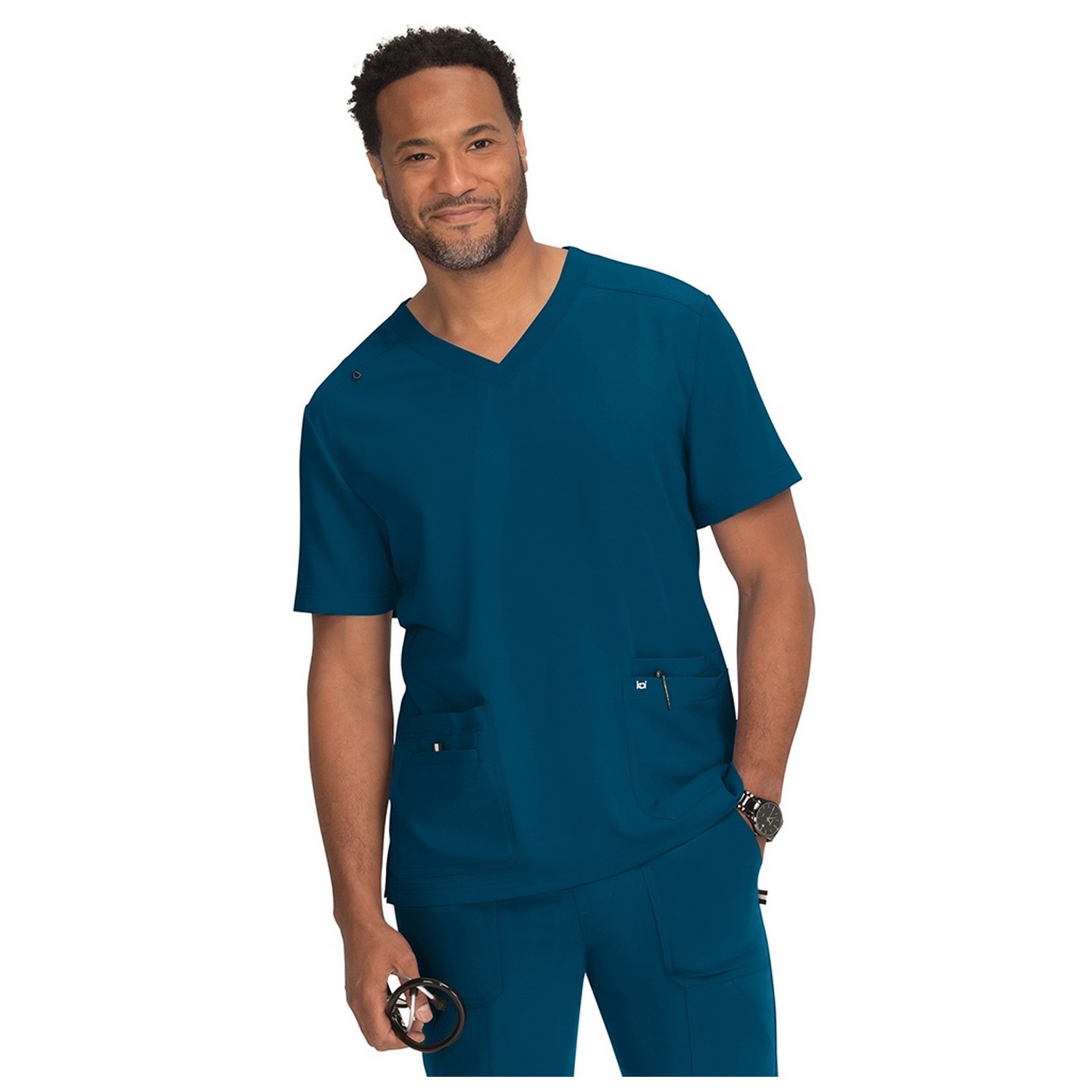 672 koi Next Gen Men's Free To Be Scrub Top 