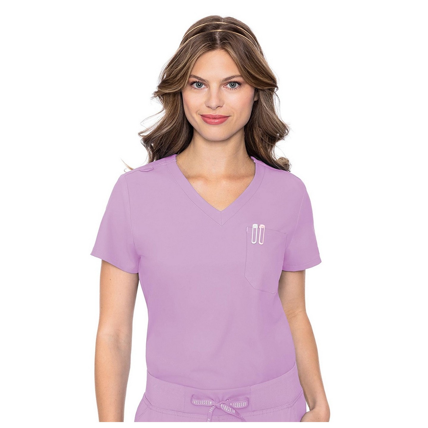 2432 Med Couture Insight Haut d'Uniforme à Une Poche