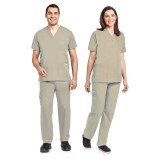 *FINAL SALE CEIL BLUE 310/307-Petite MOBB Scrub Set Top & Pant