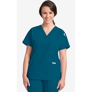 MOBB Classic 3 Pocket Scrub Top - Caribbean (CA)