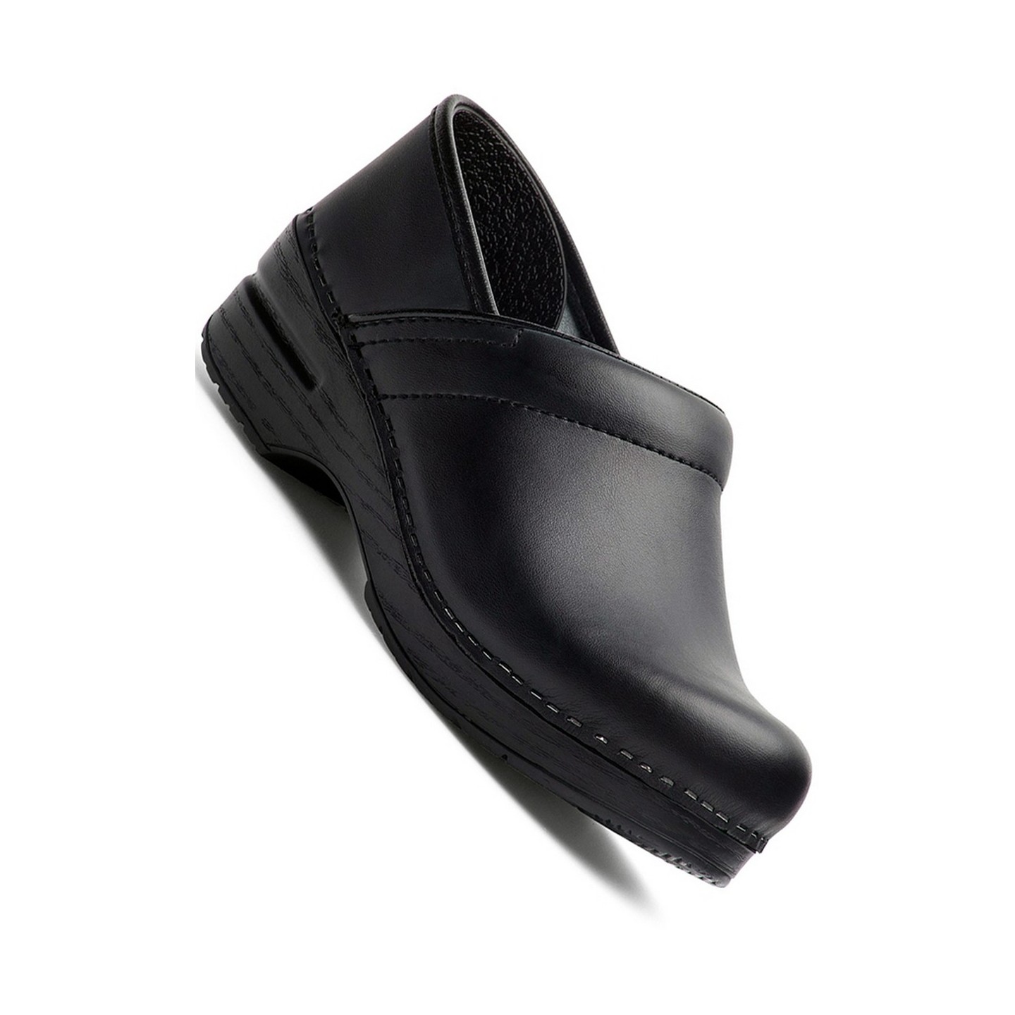 Le Professional par Dansko (aux femmes) - Black Box Leather