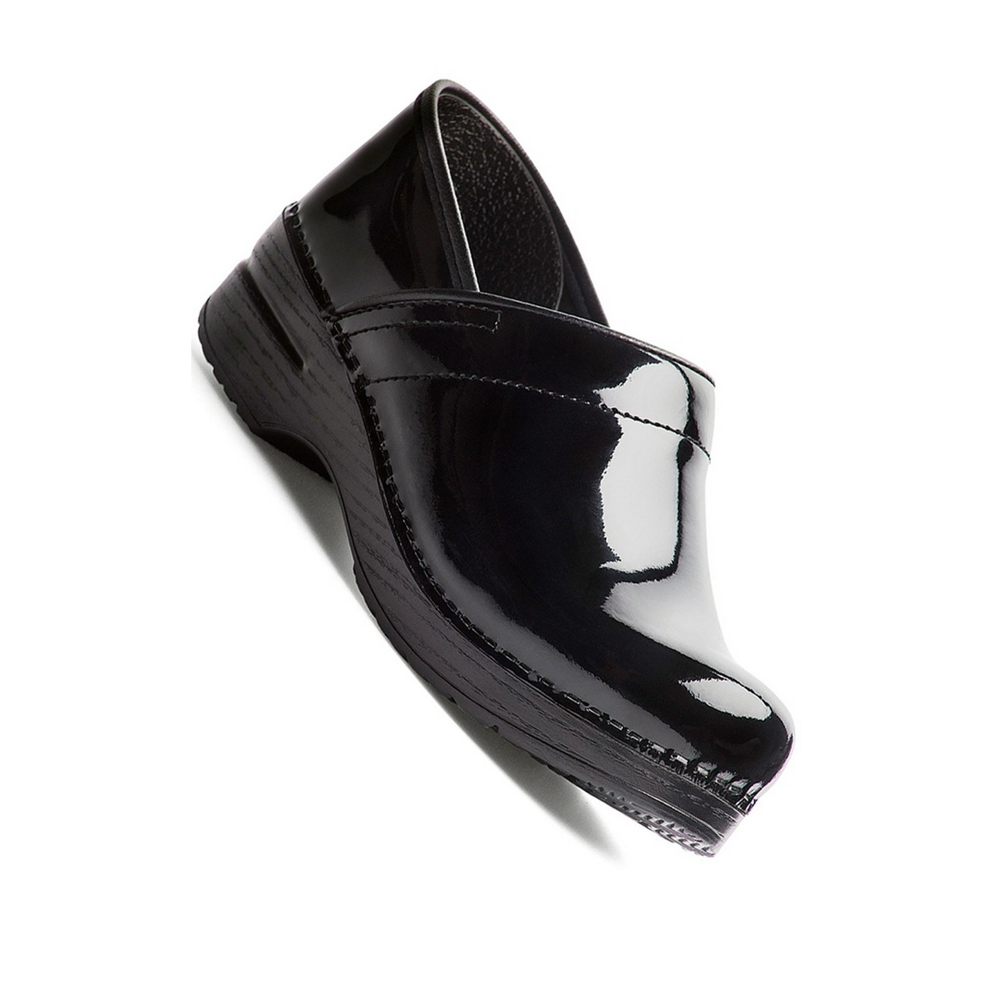 Le Professional par Dansko (aux femmes) - Black Patent Leather