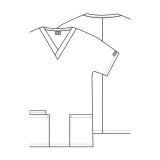 *FINAL SALE 4700 - Cherokee Prints V-Neck Scrub Top in Pet Shop Boys