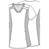 *VENTE FINALE 4700 - Haut à col en V et imprimés Cherokee à Hearts On The Line