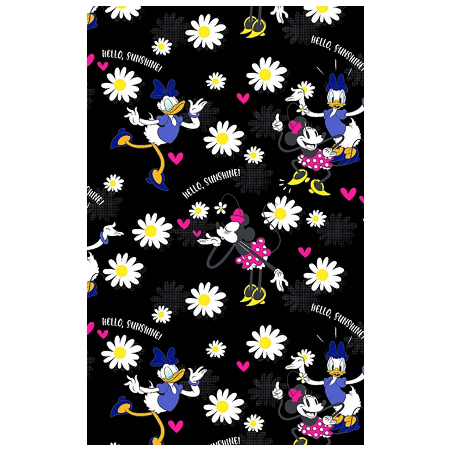 *VENTE FINALE TF671 MKUE - Haut à col en V Tooniforms sous licence Cherokee en Hello Sunshine