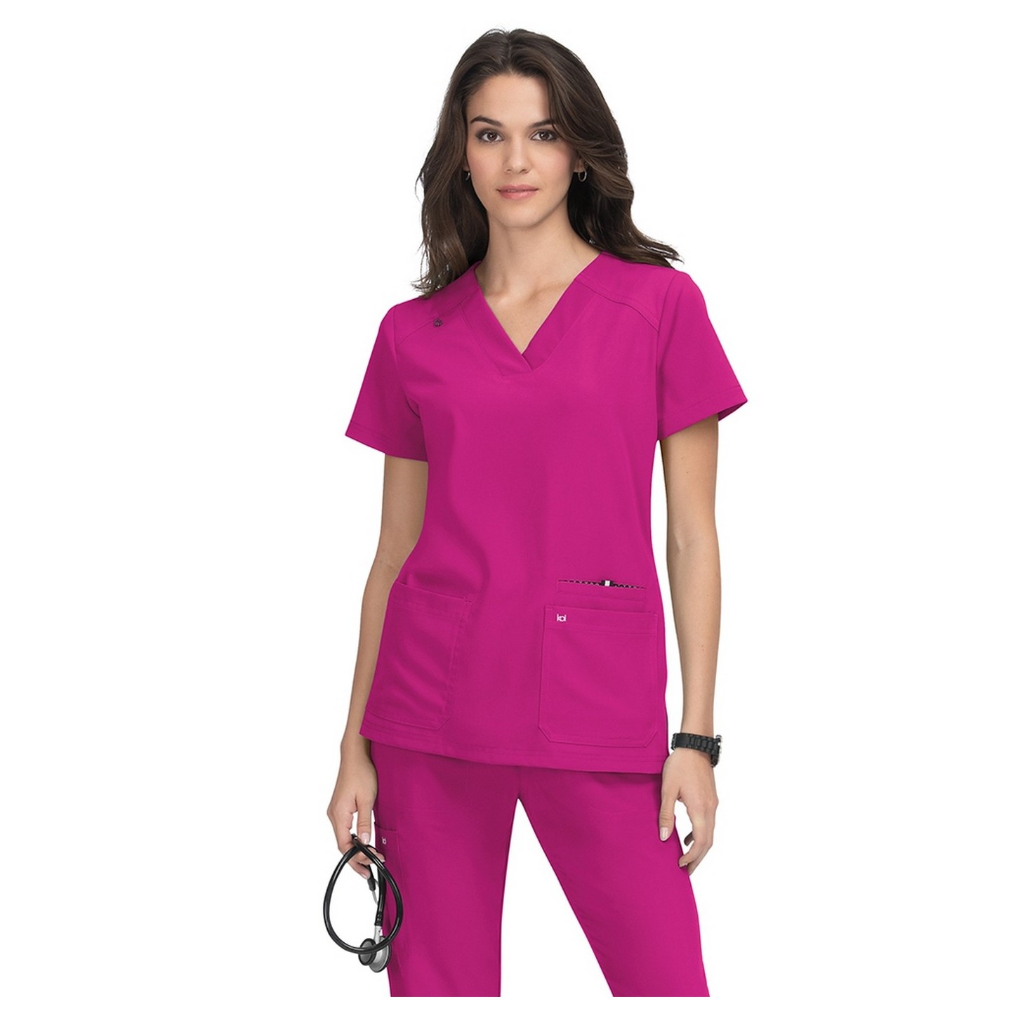 1019 koi Next Gen Hustle and Heart 3 Pocket Scrub Top