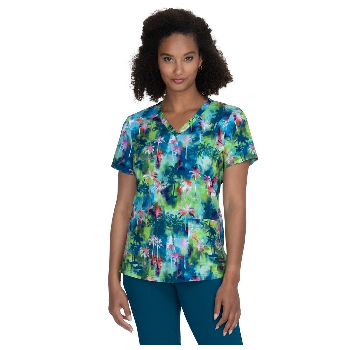 1079PR Planet koi Haut Imprimer Isla - Palm Oasis