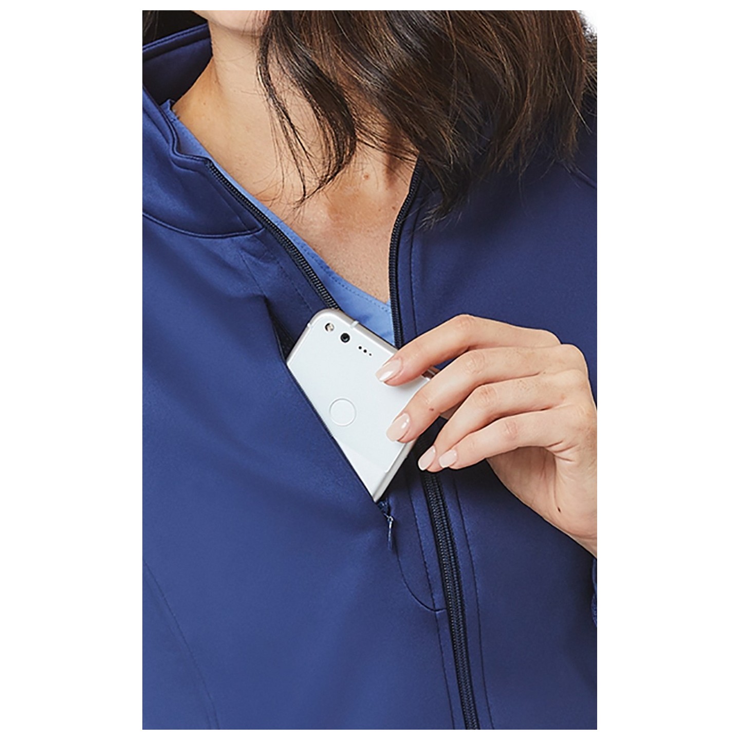 3812 Womens Warm-up Bonded Fleece Jacket