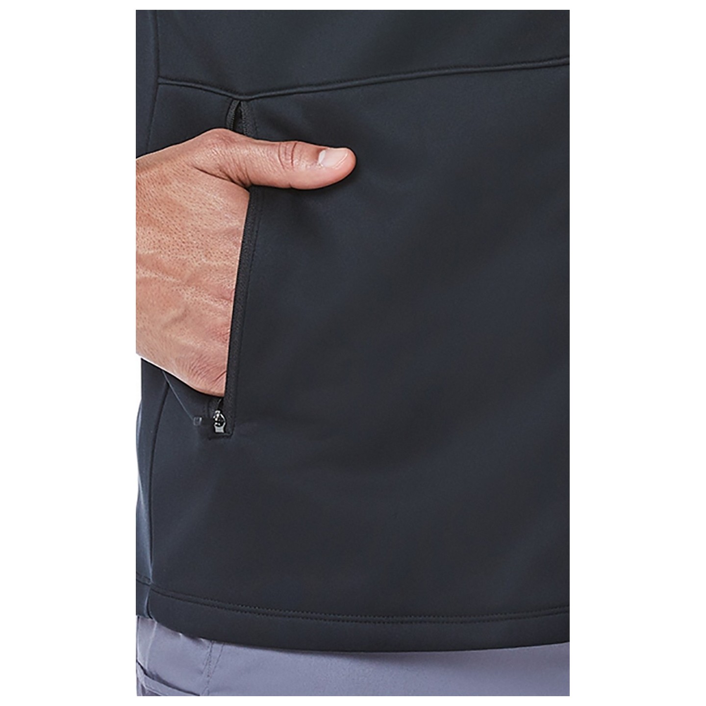 3814 Veste d'échauffement en polaire collée pour homme