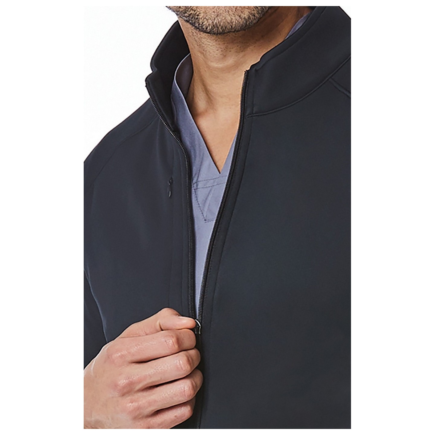 3814 Veste d'échauffement en polaire collée pour homme