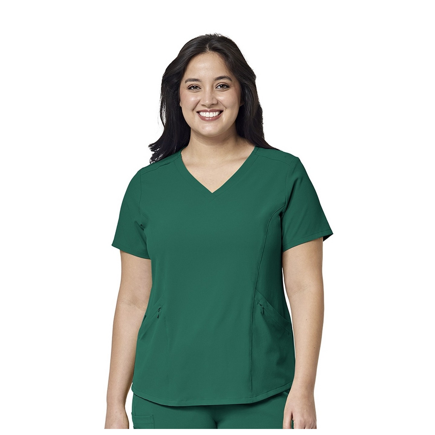 6134 WonderWink Renew Haut à col en V pour femmes