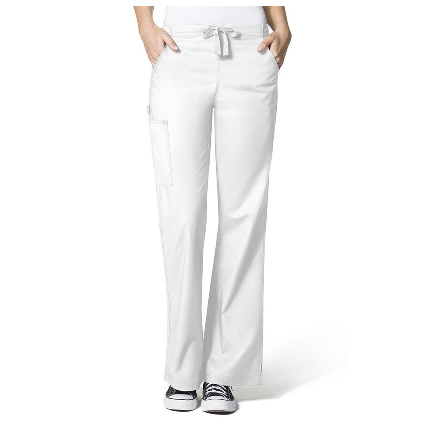 5308 Wonderflex Grace - Pantalon a cargaison éclater - True White